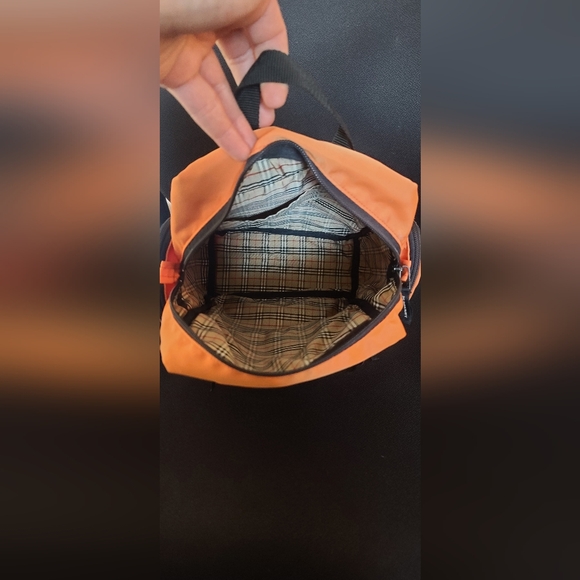 Burberry backpack Nylon orange auth# BS12306 - Picture 10 of 16